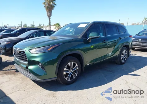 2023 Toyota Highlander Hybrid Xle z USA, uszkodzony, nr VIN 5TDKBRCH0PS578700